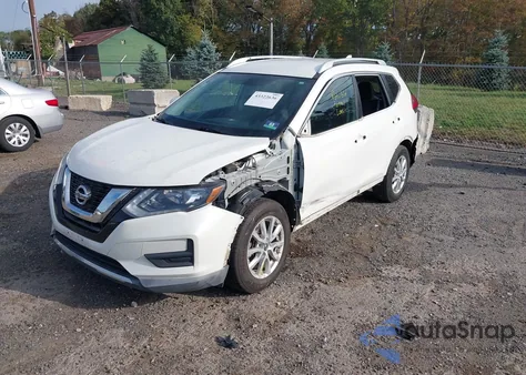 2017 Nissan Rogue Sv из США, поврежденный, VIN KNMAT2MV2HP558545